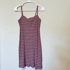 Hollister Stripped Cotton Bodycon Dress, Size M